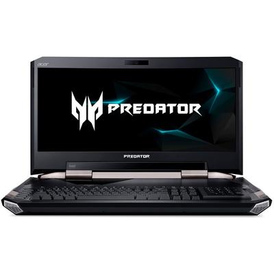 Laptop Acer Gaming 21 Predator GX21-71, WFHD IPS 120Hz Curbat, Procesor Intel Core i7-7820HK (8M Cache, up to 3.90 GHz), 64GB DDR4, 1TB 7200 RPM + 1TB SSD (2x 512GB), GeForce GTX 1080 8GB SLI, Win 10 Home, Black