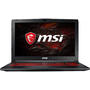 Laptop MSI Gaming 15.6" GL62M 7RDX, FHD, Procesor Intel Core i7-7700HQ (6M Cache, up to 3.80 GHz), 8GB DDR4, 1TB, GeForce GTX 1050 4GB, FreeDos, Black, Red Backlit