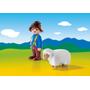 Jucarie PLAYMOBIL Shepherd with Sheep