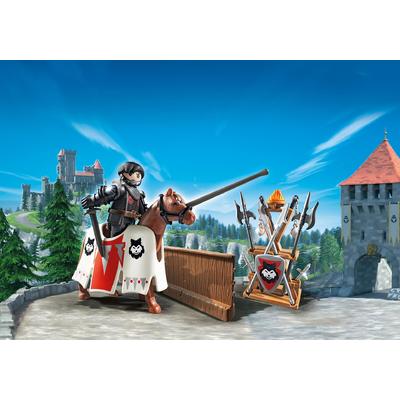 Jucarie PLAYMOBIL Jousting Rypan, Guardian of the Black Baron