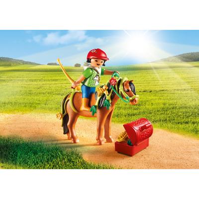 Jucarie PLAYMOBIL Groomer with Bloom Pony