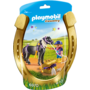 Jucarie PLAYMOBIL Groomer with Star Pony