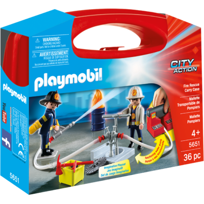 Jucarie PLAYMOBIL Fire Rescue Carry Case
