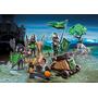 Jucarie PLAYMOBIL Wolf Knights with Catapult