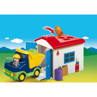Jucarie PLAYMOBIL Truck with Garage