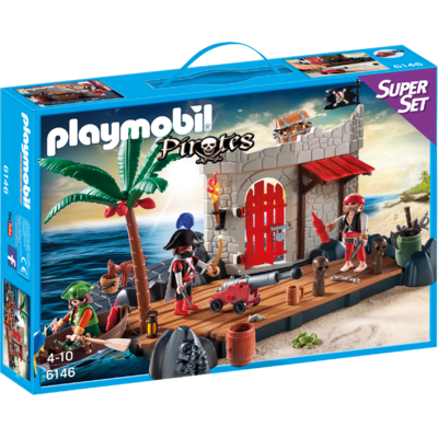 Jucarie PLAYMOBIL Pirate Fort SuperSet