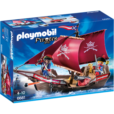 Jucarie PLAYMOBIL Soldier´s Cannon Boat