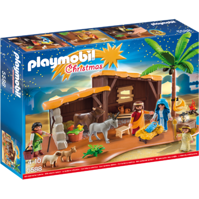 Jucarie PLAYMOBIL Nativity Stable with Manger