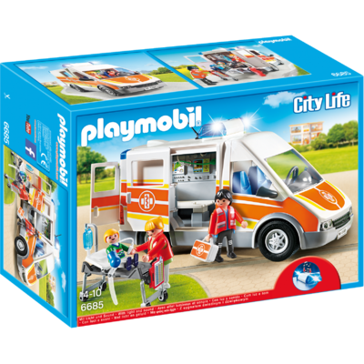 Jucarie PLAYMOBIL Ambulance with light and sound