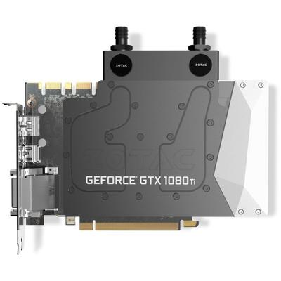 Placa Video ZOTAC GeForce GTX 1080 Ti ArcticStorm mini 11GB DDR5X 352-bit