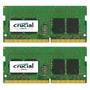 Memorie Laptop Crucial 16GB, DDR4, 2666MHz, CL19, 1.2v, Single Ranked x8, Dual Channel Kit