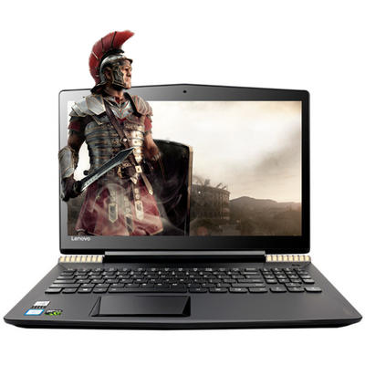 Laptop Lenovo Gaming 15.6 Legion Y520, FHD IPS, Procesor Intel Core i7-7700HQ (6M Cache, up to 3.80 GHz), 16GB DDR4, 256GB SSD, GeForce GTX 1050 Ti 4GB, FreeDos, Black-Gold, Backlit, 2Yr