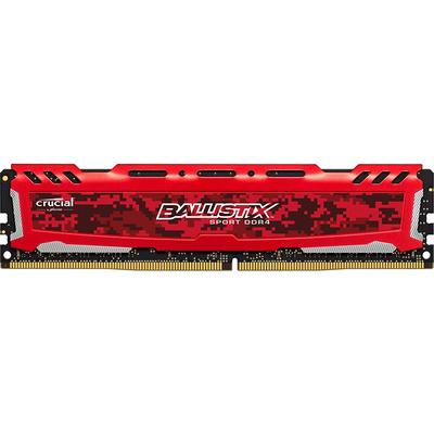 Memorie RAM Crucial Ballistix Sport LT Red 4GB DDR4 2666MHz CL16 1.2v
