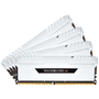 Memorie RAM Corsair Vengeance White RGB LED 32GB DDR4 3200MHz CL16 Quad Channel Kit