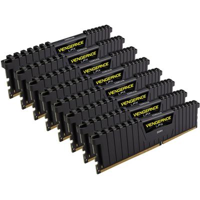 Memorie RAM Corsair Vengeance LPX Black 64GB DDR4 4133MHz CL19 Quad Channel Kit