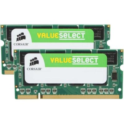 Memorie Laptop Corsair ValueSelect, 4GB, DDR2, 800MHz, CL5, 1.8v, Dual Channel Kit