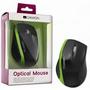 Mouse CANYON Input Devices Box CNR-MSO01N (Cable, Optical 800dpi,3 btn,USB), Black/Green