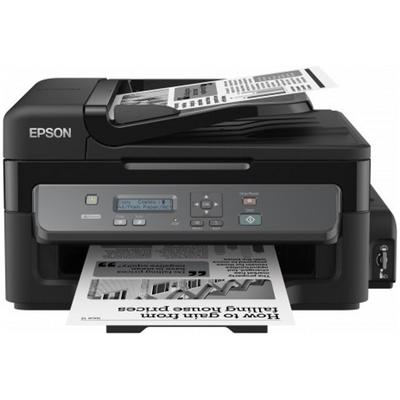 Imprimanta multifunctionala Epson WorkForce M200, InkJet, Monocrom, Format A4, Retea