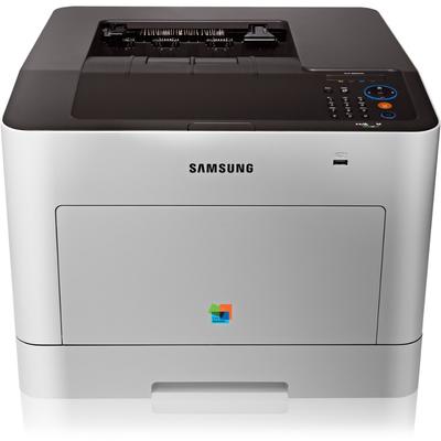 Imprimanta Samsung CLP-680DW, laser, color, format A4, retea, Wi-Fi, duplex