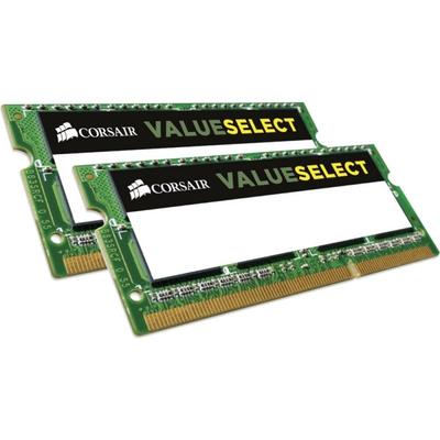 Memorie Laptop Corsair ValueSelect, 16GB, DDR3, 1600MHz, CL11, 1.35v, Dual Channel Kit