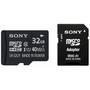 Card de Memorie Sony Micro SDHC 32GB Clasa 10 UHS1 + Adaptor SD