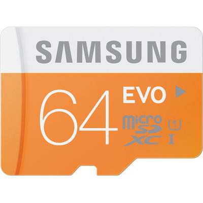 Card de Memorie Samsung Micro SDXC EVO UHS-1 Clasa 10 64GB + Adaptor SD