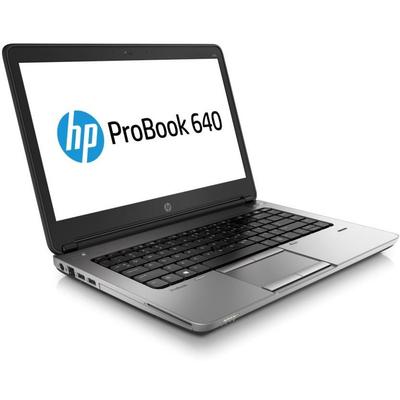 Laptop HP 14 ProBook 640 G1, HD, Procesor Intel Core i3-4000M (3M Cache, 2.40 GHz), 4GB, 500GB, GMA HD 4600, Win 7 Pro + Win 8 Pro