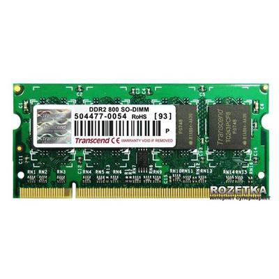 Memorie Laptop Transcend JetRam, 2GB, DDR2, 800MHz, CL6, 1.8v