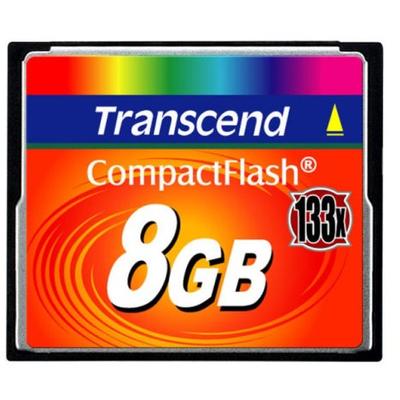 Card de Memorie Transcend Compact Flash 133X 8GB