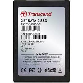 SSD Transcend 32GB SATA-II MLC