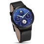 Smartwatch Huawei Watch W1 negru, 42 mm, curea piele negru