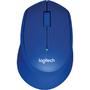 Mouse LOGITECH M330 Silent Plus, Wireless, Blue