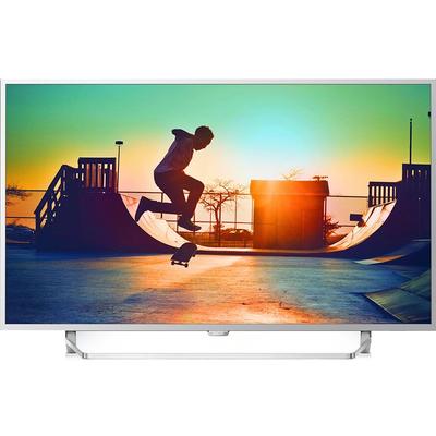 Televizor Philips Smart TV Android 65PUS6412/12 Seria PUS6412/12 164cm argintiu 4K UHD HDR Ambilight cu 2 laturi