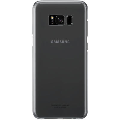 Samsung Capac protectie spate Clear Cover Transparent Black pentru G955 Galaxy S8 Plus