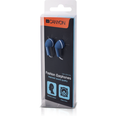 Casti In-Ear CANYON CNS-CEP03BL Blue