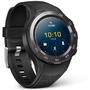 Smartwatch Huawei Watch W2 Sport negru, curea silicon negru