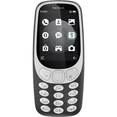 Telefon Mobil NOKIA 3310 Single SIM 3G Charcoal (2017)