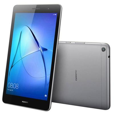 Tableta Huawei Mediapad T3, 8 inch IPS Multi-Touch, Cortex A53 1.4 GHz Quad Core, 2GB RAM, 16GB flash, Wi-Fi, Bluetooth, Android 7.0, Grey