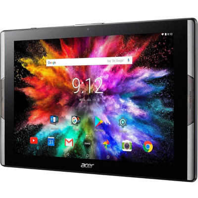 Tableta Acer Iconia Tab 10 A3-A50, 10.1 inch IPS Multi-touch, MediaTek MT8176 2.1GHz Hexa Core, 4GB RAM, 64 GB flash, Wi-Fi, Bluetooth, Android 7.0 Black