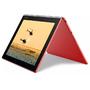 Tableta Lenovo Yoga Book YB1-X91F, 10.1 inch IPS MultiTouch, Intel Atom X5-Z8550 1.44 GHz Quad Core, 4GB RAM, 128GB flash, Wi-Fi, Bluetooth, GPS, Windows 10 Pro, Red