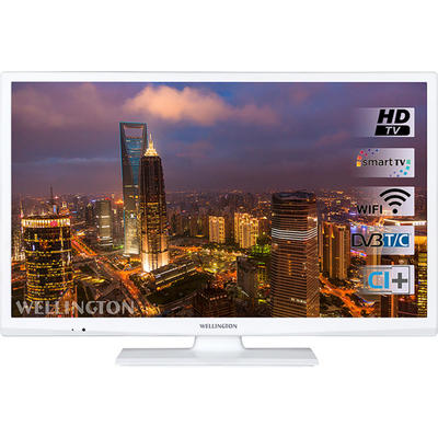 Televizor Wellington Smart TV 24HDW282 Seria HDW282 60cm alb HD Ready