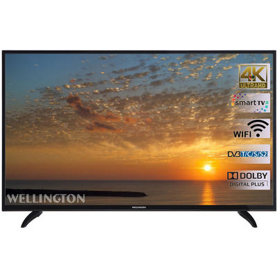 Televizor Wellington LED Smart TV 55UHDV296 Seria UHDV296 140cm negru 4K UHD