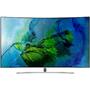Televizor Samsung Smart TV Curbat QLED 65Q8C Seria Q8C 163cm argintiu 4K UHD HDR