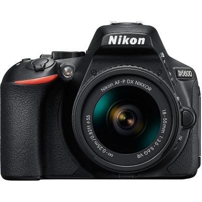 Aparat foto DSLR NIKON D5600 Kit AF-P 18-55mm VR (black)