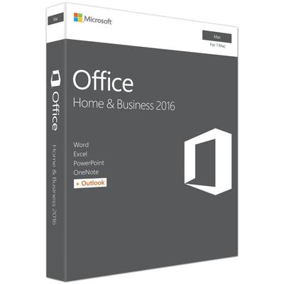 Microsoft Licenta Office Home and Business 2016 for MAC, Engleza, Medialess
