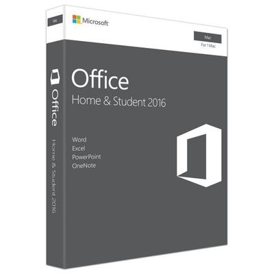 Microsoft Licenta Office Home and Student 2016 for MAC, Engleza, Medialess