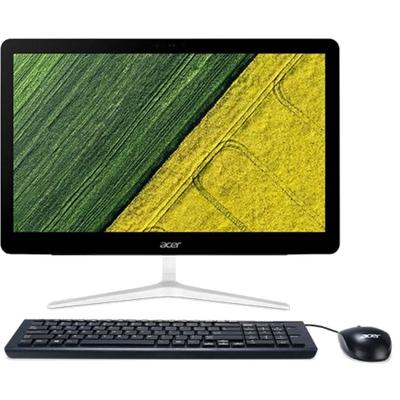 Sistem All in One Acer 23.8" Aspire Z24-880, FHD, Procesor Intel Core i3-7100T 3.4GHz Kaby Lake, 4GB, 1TB HDD, GMA HD 630, Endless OS