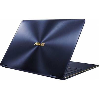 Laptop Asus 13.3" ZenBook Flip S UX370UA, FHD Touch, Procesor Intel Core i7-8550U (8M Cache, up to 4.00 GHz), 16GB, 512GB SSD, GMA UHD 620, Win 10 Pro, Royal Blue