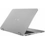 Laptop Asus 14" VivoBook Flip 14 TP401NA, FHD Touch, Procesor Intel Pentium N4200 (2M Cache, up to 2.5 GHz), 4GB, 64GB eMMC, GMA HD 505, Win 10 Home, Grey
