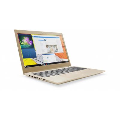 Laptop Lenovo 15.6" IdeaPad 520 IKB, FHD IPS, Procesor Intel Core i3-7100U (3M Cache, 2.40 GHz), 4GB DDR4, 1TB, GMA HD 620, Win 10 Home, Gold